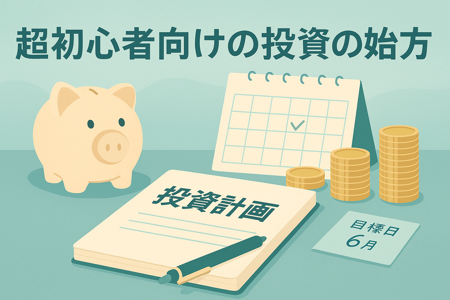 「投資を始めたいけどお金がない人へ。資金づくりとゴール設定の考え方」