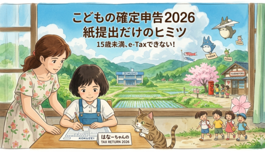 子どもの配当金を取り戻す！2026年版・ジュニアNISAや未成年口座の確定申告ガイド